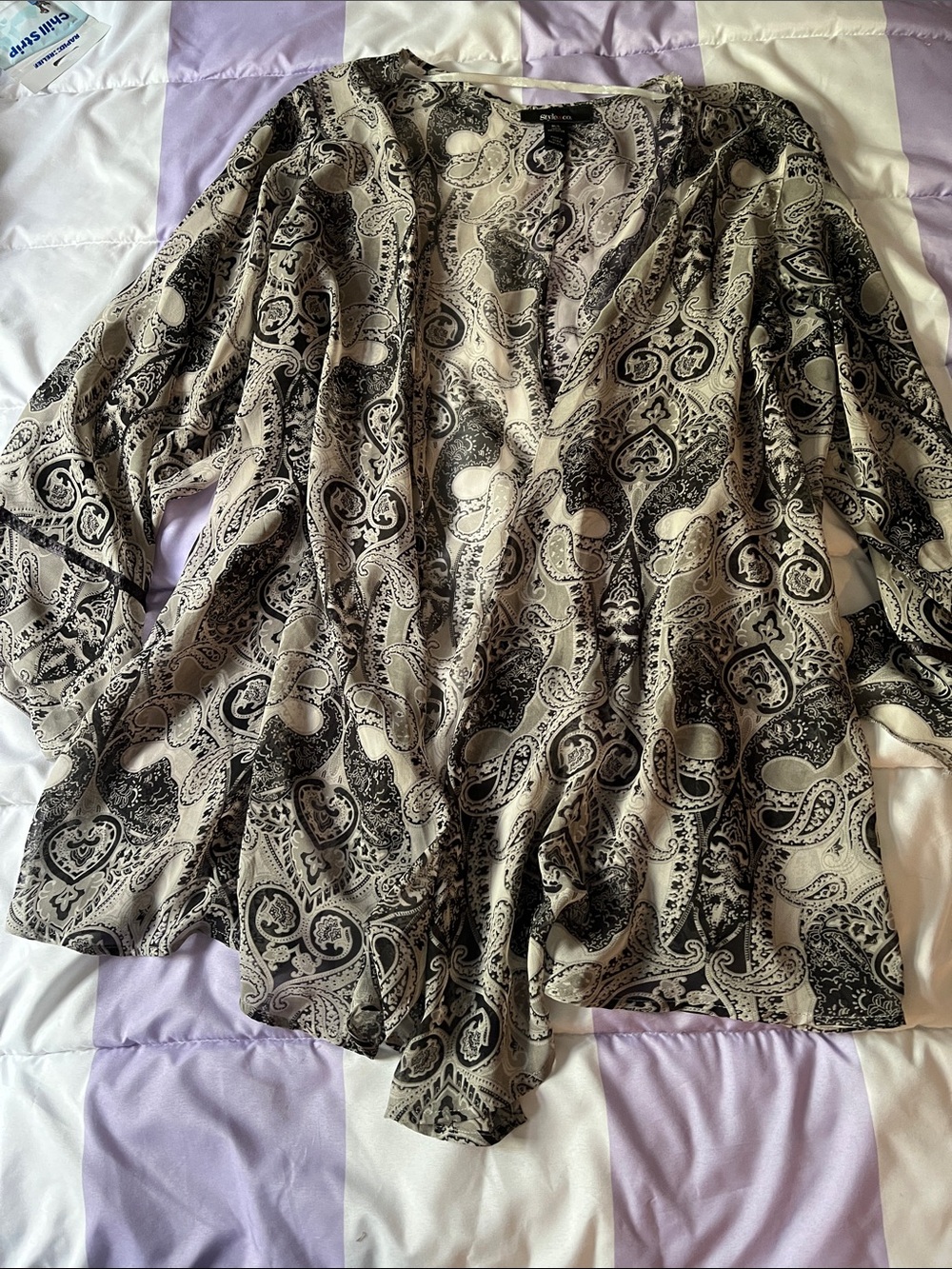 Style & Co Kimono Cardigan Size M/L